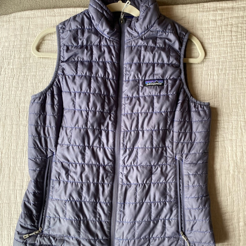 Patagonia Blue Quilted Vest